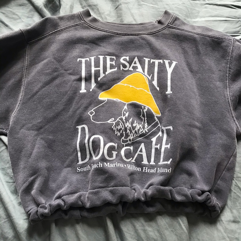 COPY - cropped elastic crew neck